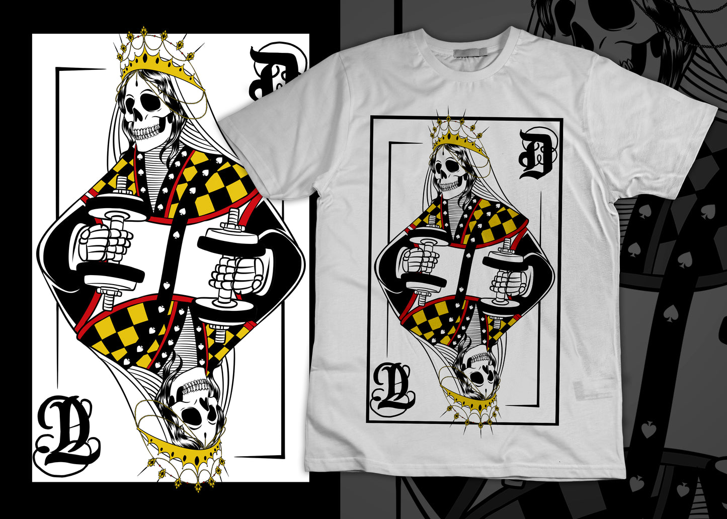 Queen's Spades T - Shirt